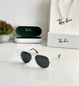 Rayban Aviator 3026 (Silver-Black)