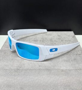 Sports Edition GASCAN (White-Blue) UV- 400 Protection
